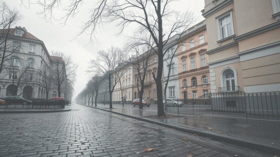 Jakie opady występują w listopadzie w Warszawie?