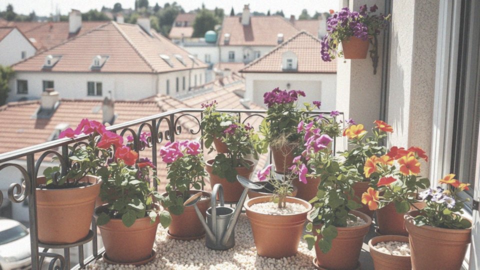 Jak dbać o rośliny na balkon z intensywnym nasłonecznieniem?