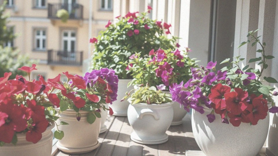 Jakie kwiaty na balkon preferują słońce, a które cień?