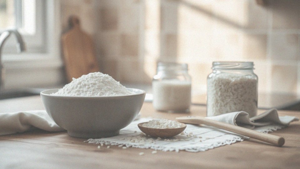 Jak mąka ryżowa może być stosowana w diecie bezglutenowej?
