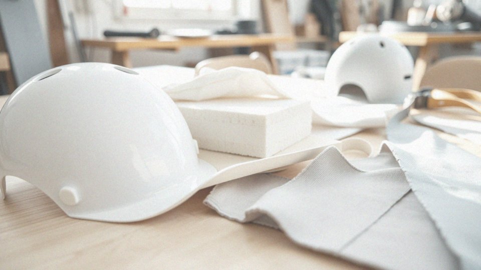 Jakie materiały są używane do produkcji kasków dziecięcych?