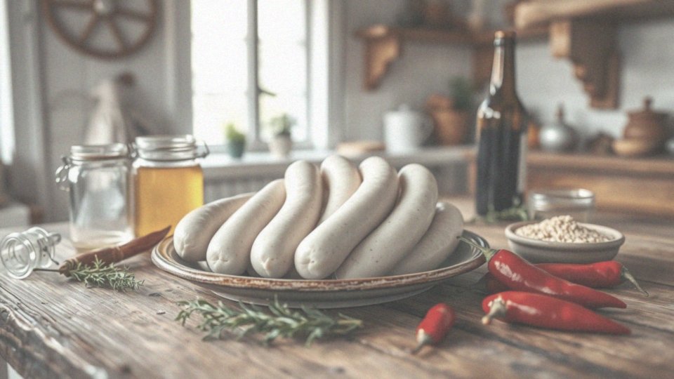 Jakie marynaty najlepiej pasują do białej kiełbasy?