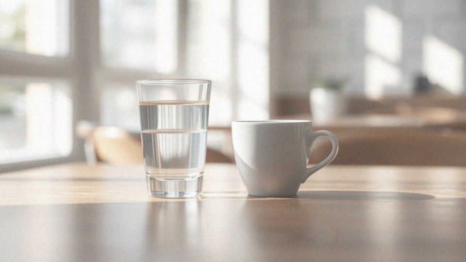 Dlaczego należy pić wodę przed espresso?