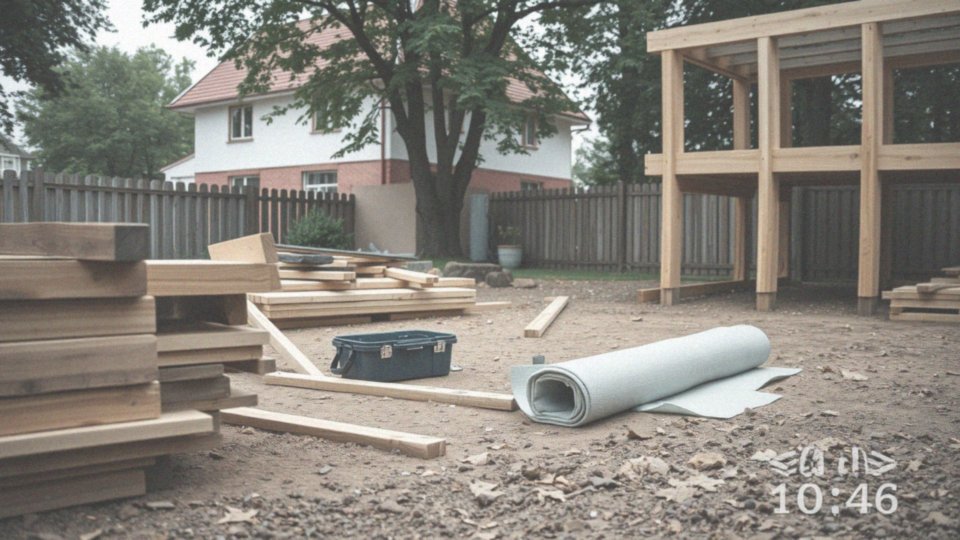 Jakie są dodatkowe koszty związane z budową tarasu drewnianego?