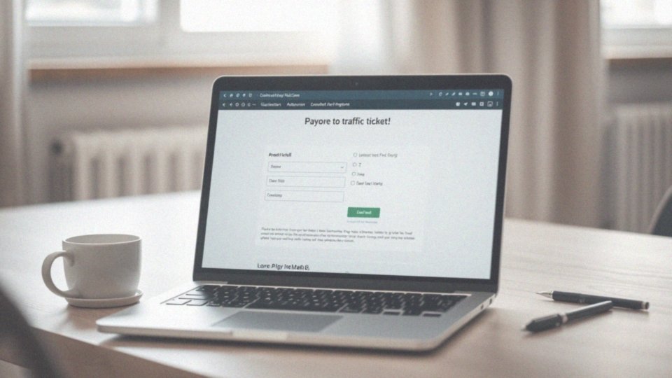 Jakie informacje są potrzebne do zapłaty mandatu online?