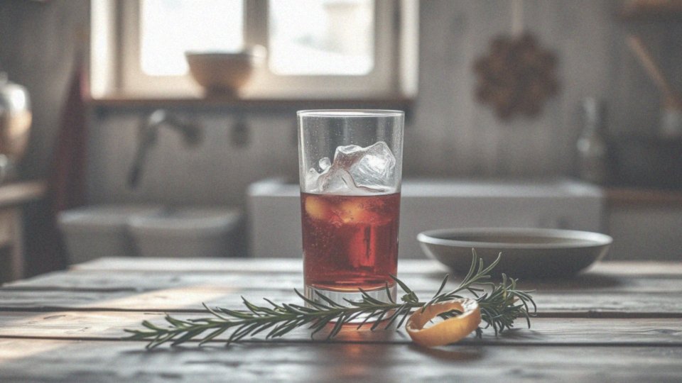 Jakie naturalne dodatki roślinne można dodać do Dubonnet z ginem?