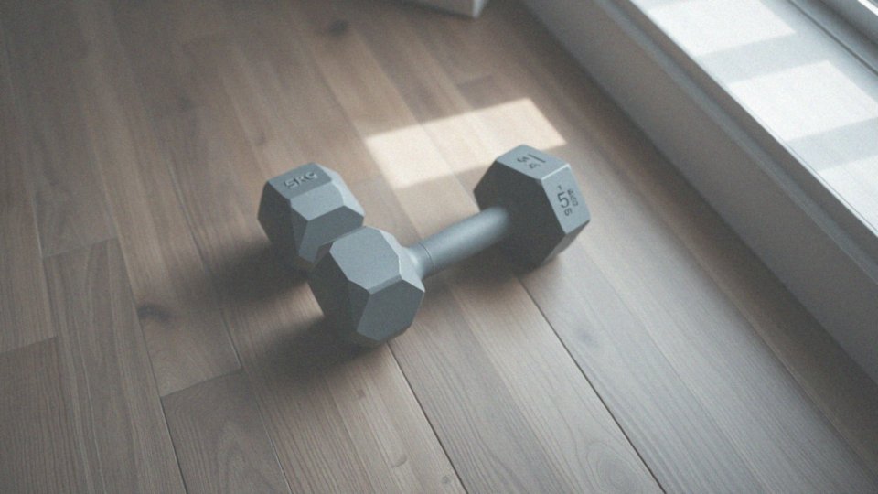 Ile kg hantle na biceps? Jak dobrać odpowiedni ciężar?