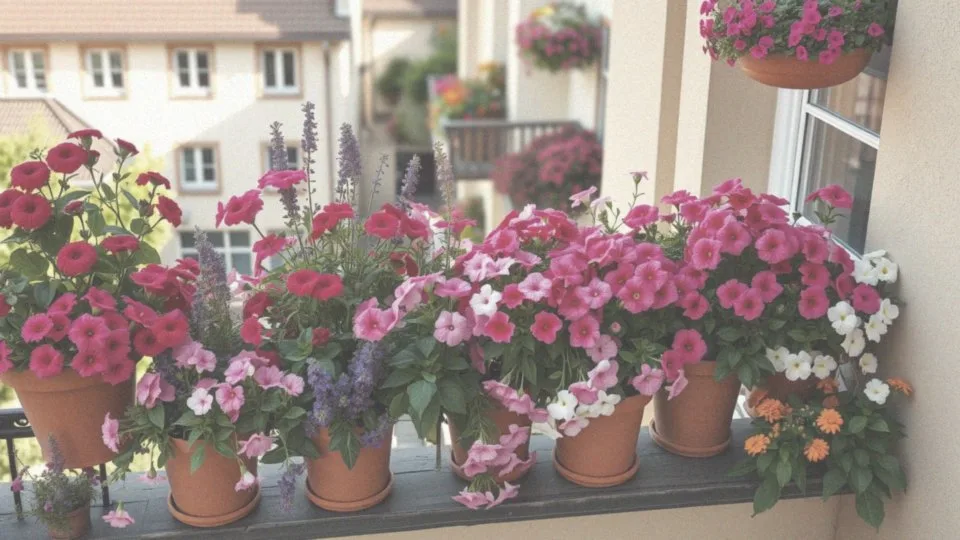 Jakie kwiaty na słoneczny balkon? Najlepsze gatunki do wyboru