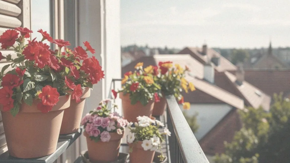 Kwiaty na balkon słoneczny i wietrzny – najlepsze rośliny do uprawy